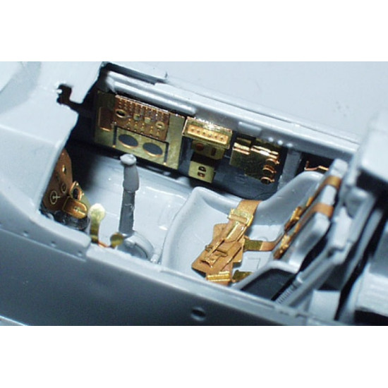 Photoetched set P-51 B/C, for ICM kit 1/48 Eduard FE140