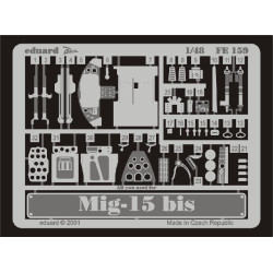 Photoetched set MiG-15bis, for Tamiya kit 1/48 Eduard FE159