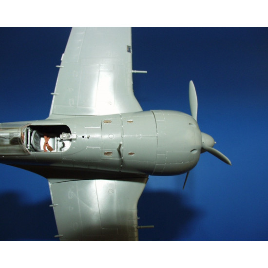 Photoetched set Ki-44, for Hasegawa kit 1/48 Eduard FE163