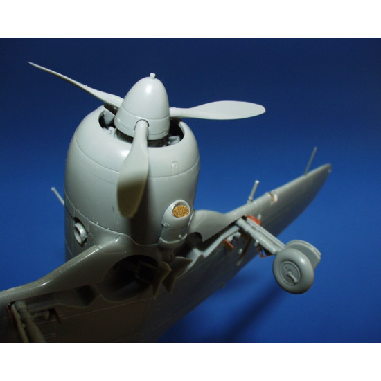 Photoetched set Ki-44, for Hasegawa kit 1/48 Eduard FE163