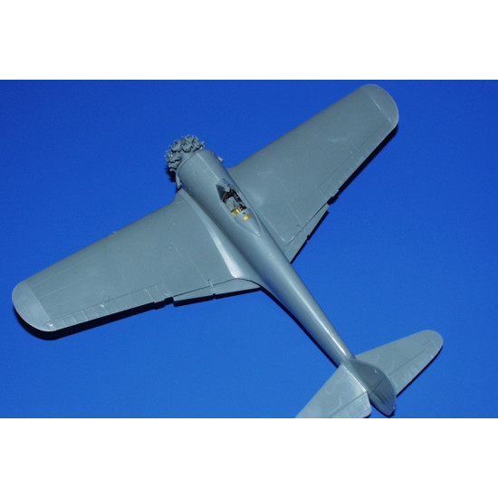 Photoetched set Ki-43 II Oscar Color, for Hasegawa kit 1/48 Eduard FE202