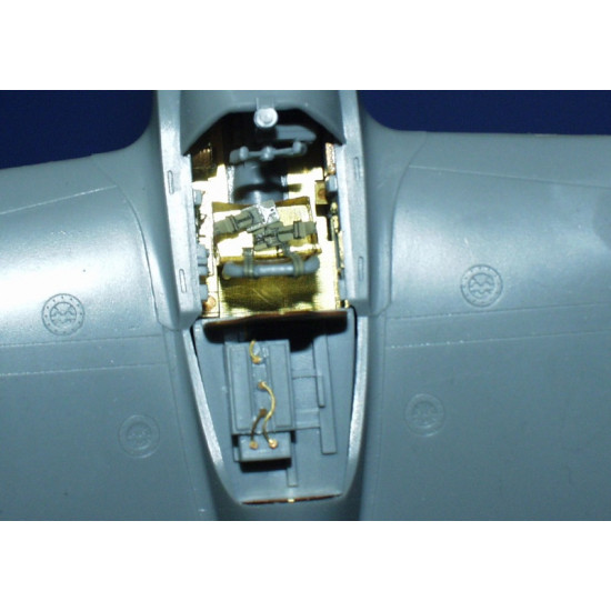 Photoetched set P-38J Color, for Hasegawa kit 1/48 Eduard FE208