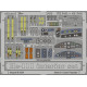 Photoetched set He-111 interior Color, for Revell/Monogram kit 1/48 Eduard FE245