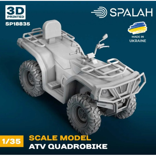 Spalah 18835 1/35 Atv Quadrobike Scale Model