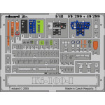 Photoetched set Ki-100 I Color, for Hasegawa kit 1/48 Eduard FE299