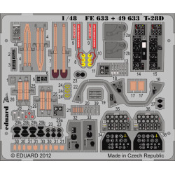 Photoetched set T-28D (self adhesive), for Roden kit 1/48 Eduard FE633