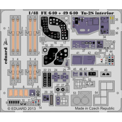 Photoetched set Tu-2S interior, for Xuntong kit 1/48 Eduard FE640