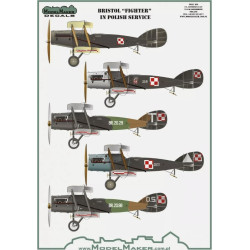 Modelmaker 1/72 Md32094 Bristol Fighter F.2b In Polish Service Masks And Decal