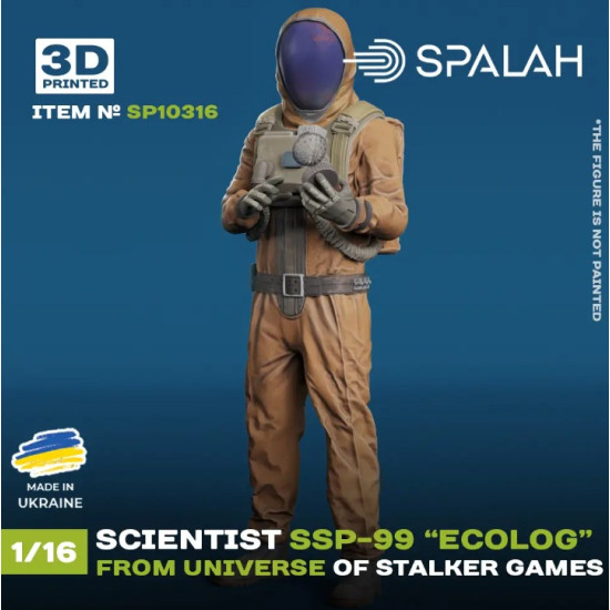 Spalah 10316 1/16 Scientist Ssp-99 Ecologist From Universe Of Stalker Games