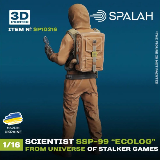 Spalah 10316 1/16 Scientist Ssp-99 Ecologist From Universe Of Stalker Games