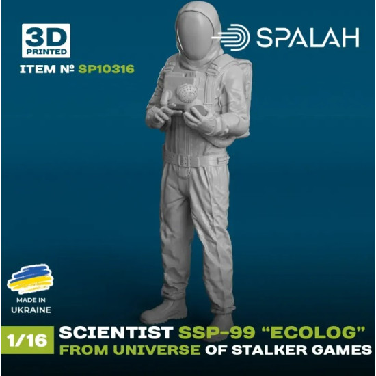 Spalah 10316 1/16 Scientist Ssp-99 Ecologist From Universe Of Stalker Games