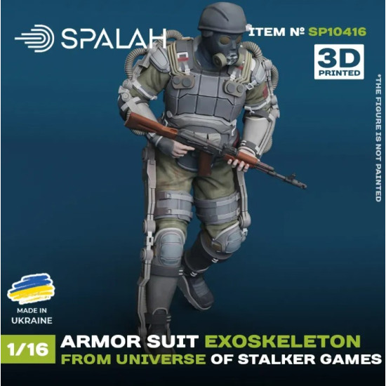 Spalah 10416 1/16 Armored Suit Exoskeleton From Universe Of Stalker Games