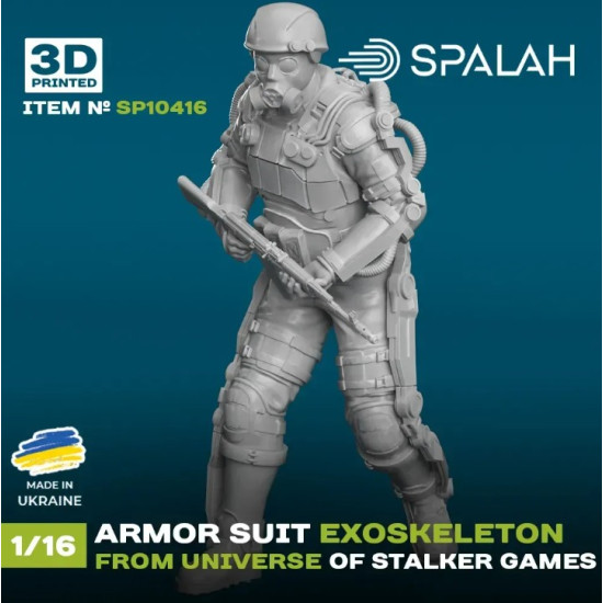 Spalah 10416 1/16 Armored Suit Exoskeleton From Universe Of Stalker Games