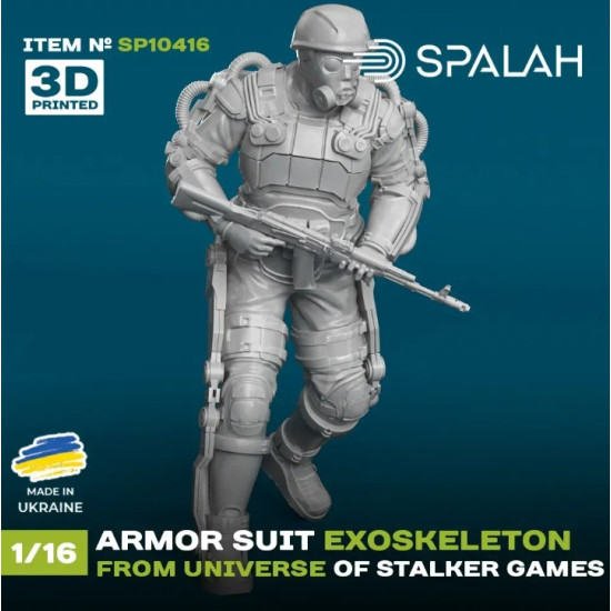 Spalah 10416 1/16 Armored Suit Exoskeleton From Universe Of Stalker Games