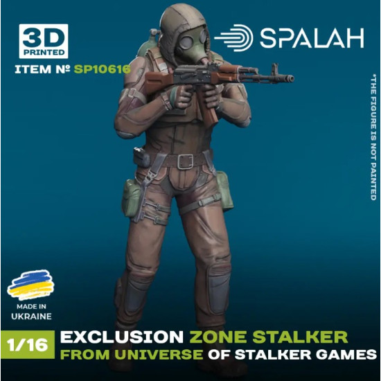 Spalah 10616 1/16 Exclusion Zone Stalker From Universe Of Stalker Games