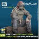 Spalah 10716 1/16 Resting Stalker From Universe Of Stalker Games