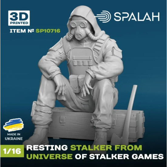 Spalah 10716 1/16 Resting Stalker From Universe Of Stalker Games