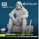 Spalah 10716 1/16 Resting Stalker From Universe Of Stalker Games