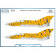 Modelmaker D72180 1/72 Polish Mig-21um Tiger Schemes Part 1 Modelmaker D72180 1/72 Polish Mig-21um Tiger Schemes Part 1