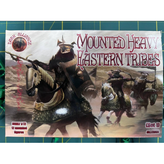 Alliance 72058 1/72 Mounted Heavy Eastern Tribes Set 1 Figures Model Kit