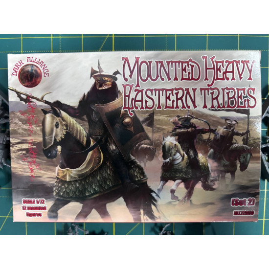 Alliance 72059 1/72 Mounted Heavy Eastern Tribes Set 2 Figures Model Kit