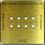 Lmg Ba-72017 1/72 Usaf 500lb M-64 8 Bomb Fins Thickness 0-1mm