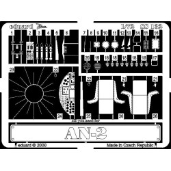 Photoetched set An-2, for Italeri kit 1/72 Eduard SS132