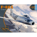 Clear Prop 4825 1/48 F-86a In Korea Early Variants Plastic Model Kit