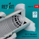 Reskit Rsu48-0294 1/48 Sr-71 Blackbird Exhaust Nozzles For Revell Kit Reskit Rsu48-0294 1/48 Sr-71 Blackbird Exhaust Nozzles For Revell Kit