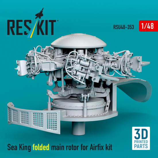 Reskit Rsu48-0353 1/48 Sea King Folded Main Rotor For Airfix Kit Reskit Rsu48-0353 1/48 Sea King Folded Main Rotor For Airfix Kit