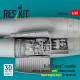 Reskit Rsu48-0424 1/48 B-1b Lancer Nacelles With Air Intakes And Early Exhaust Nozzles Open Engine Bays For Revell Kit Reskit Rsu48-0424 1/48 B-1b Lancer Nacelles With Air Intakes And Early Exhaust Nozzles Open Engine Bays For Revell Kit