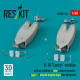 Reskit Rsu48-0426 1/48 B-1b Lancer Nacelles With Air Intakes And Late Exhaust Nozzles Closed Engine Bays For Revell Kit Reskit Rsu48-0426 1/48 B-1b Lancer Nacelles With Air Intakes And Late Exhaust Nozzles Closed Engine Bays For Revell Kit