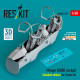 Reskit Rsu48-0459 1/48 Mirage 2000b Cockpit Detailed Edition For Kinetic Kit