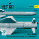 Reskit Rs32-0506 1/32 Exocet Missiles 2 Pcs Sea King, Super Etendard, Mirage 2000, Rafale, Mirage F.1