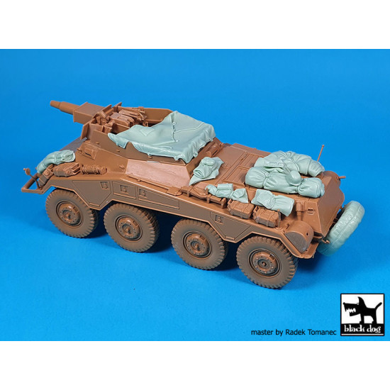 Black Dog T35288 1/35 Sd Kfz 234/3 Accessories Set For Italeri Black Dog T35288 1/35 Sd Kfz 234/3 Accessories Set For Italeri