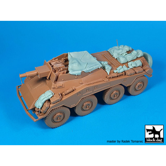 Black Dog T35288 1/35 Sd Kfz 234/3 Accessories Set For Italeri Black Dog T35288 1/35 Sd Kfz 234/3 Accessories Set For Italeri