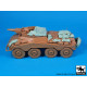 Black Dog T35288 1/35 Sd Kfz 234/3 Accessories Set For Italeri Black Dog T35288 1/35 Sd Kfz 234/3 Accessories Set For Italeri