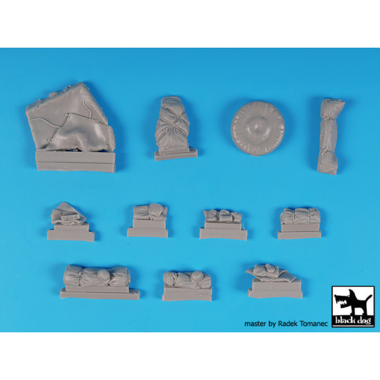 Black Dog T35288 1/35 Sd Kfz 234/3 Accessories Set For Italeri Black Dog T35288 1/35 Sd Kfz 234/3 Accessories Set For Italeri