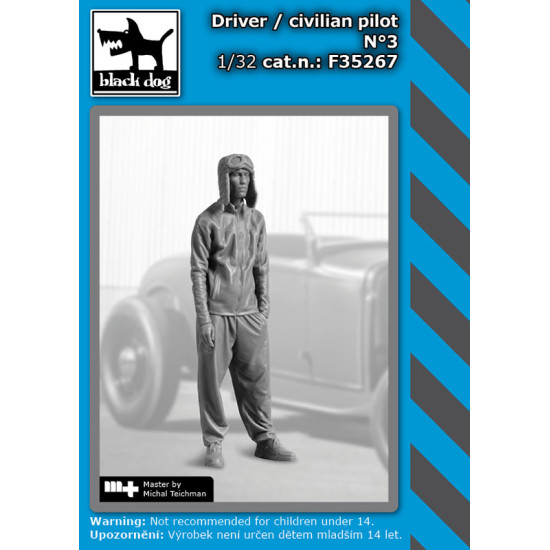 Black Dog F35267 1/35 Driver / Civilian Pilot N 3 Black Dog F35267 1/35 Driver / Civilian Pilot N 3