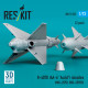 Reskit Rs72-0527 1/72 R-40td Aa-6 Acrid Missiles 2 Pcs Dummy 3d Printed Kit Reskit Rs72-0527 1/72 R-40td Aa-6 Acrid Missiles 2 Pcs Dummy 3d Printed Kit