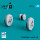 Reskit Rs72-0536 1/72 Fairey Gannet Wheels Set Dummy 3d Printed Kit Reskit Rs72-0536 1/72 Fairey Gannet Wheels Set Dummy 3d Printed Kit