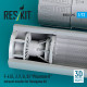 Reskit Rsu72-0295 1/72 F-4 E, J, F, G, S Phantom Ii Exhaust Nozzles For Hasegawa Kit Reskit Rsu72-0295 1/72 F-4 E, J, F, G, S Phantom Ii Exhaust Nozzles For Hasegawa Kit
