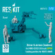 Reskit Rsf72-0073 1/72 Driver And Airmen Modern 3 Pcs Mhu-83 D/E Lift Truck Upper Loading Position For Rsk72-0009 Reskit Rsf72-0073 1/72 Driver And Airmen Modern 3 Pcs Mhu-83 D/E Lift Truck Upper Loading Position For Rsk72-0009