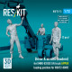 Reskit Rsf72-0073 1/72 Driver And Airmen Modern 3 Pcs Mhu-83 D/E Lift Truck Upper Loading Position For Rsk72-0009 Reskit Rsf72-0073 1/72 Driver And Airmen Modern 3 Pcs Mhu-83 D/E Lift Truck Upper Loading Position For Rsk72-0009