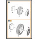 Clear Prop Cpa48090 1/48 F-86a Weighted Wheels Set Type 1 For Cp Kits Clear Prop Cpa48090 1/48 F-86a Weighted Wheels Set Type 1 For Cp Kits