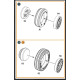 Clear Prop Cpa48091 1/48 F-86a Weighted Wheels Set Type 2 For Cp Kits Clear Prop Cpa48091 1/48 F-86a Weighted Wheels Set Type 2 For Cp Kits