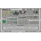 Photoetched set Hurricane Mk.IIc Color, for Revell kit 1/72 Eduard SS218