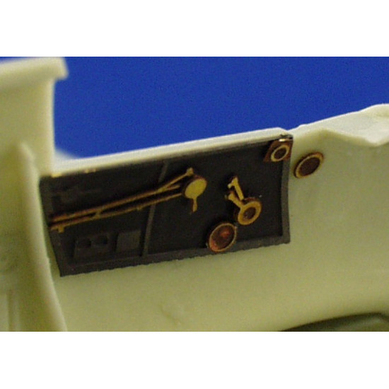 Photoetched set Hurricane Mk.IIc Color, for Revell kit 1/72 Eduard SS218