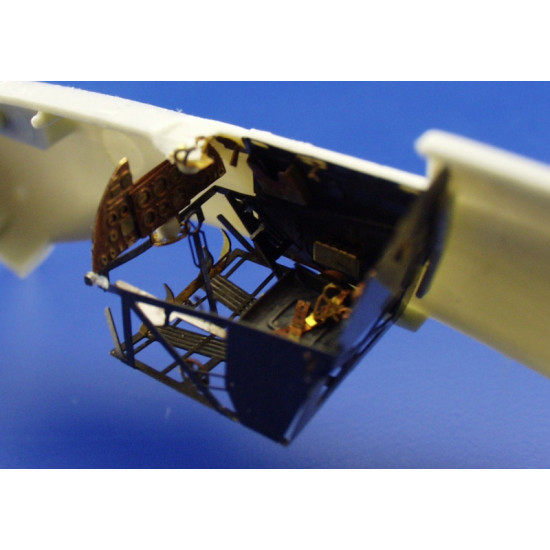 Photoetched set Hurricane Mk.IIc Color, for Revell kit 1/72 Eduard SS218