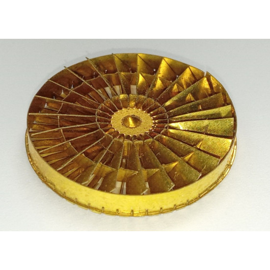Lmg Ba-48061 1/48 Fan Guide Vanes Rolls-royce F402 Thickness 0/2mm Lmg Ba-48061 1/48 Fan Guide Vanes Rolls-royce F402 Thickness 0/2mm